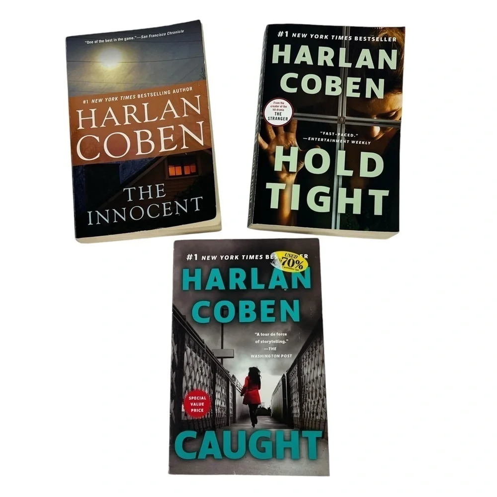 Harlan Coben Books/Novels Lot/3 Trade Paperbacks Thriller/Crime/Psychological - Picture 1 of 8